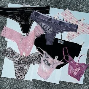Victoria's Secret underwear panties/thongs bundle all brand new with tags 💕
